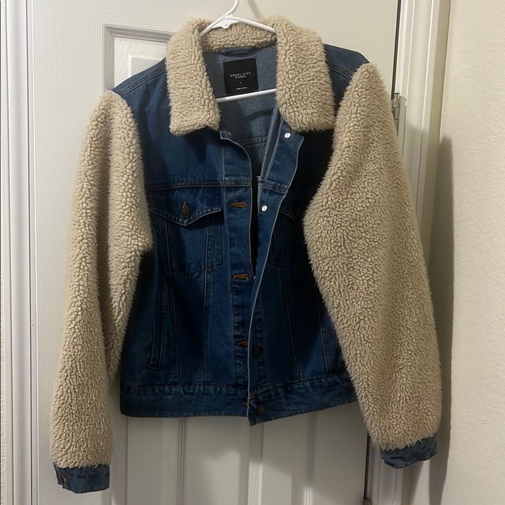 Denim Sherpa Jacket